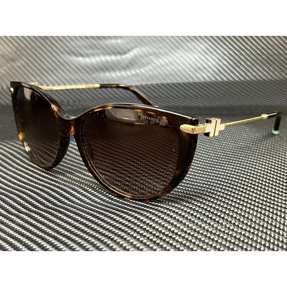 New Tiffany & Co Havana Brown Womens Sunglasses